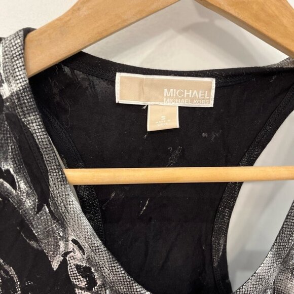 MICHAEL kors raceback metalic tanktop size small - Picture 2 of 8